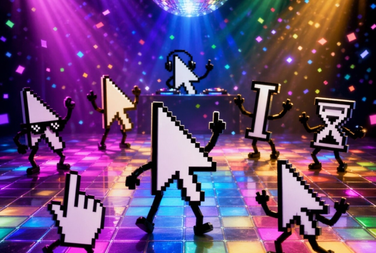cursor dance party​