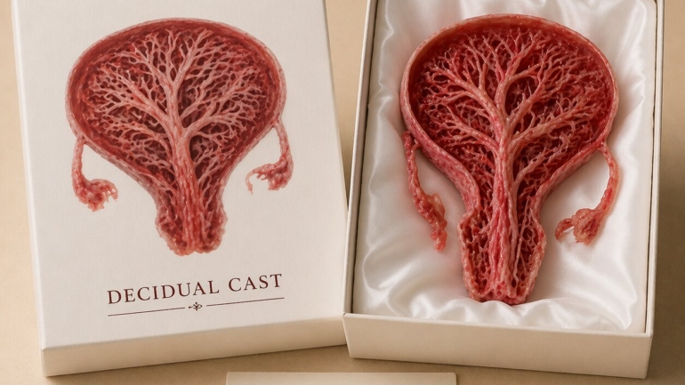 decidual cast