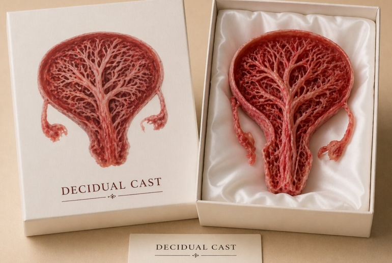 decidual cast