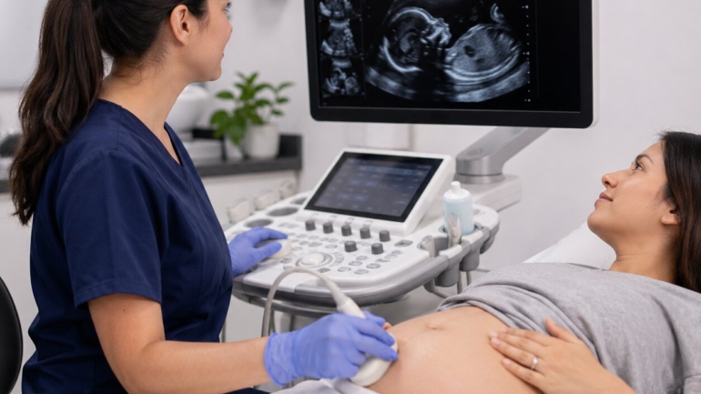 what do sonogram technicians do​