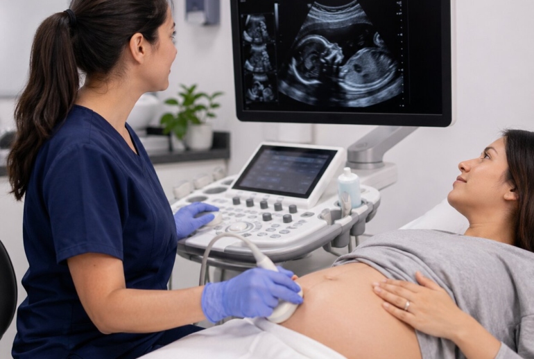 what do sonogram technicians do​