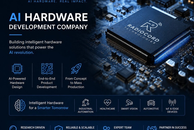 ai hardware development company radiocord technologies​
