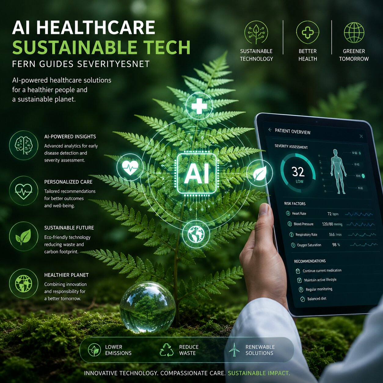 ai healthcare sustainable tech fern guides sevrbtyesnet