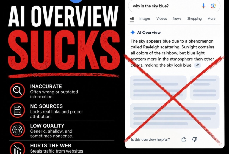 google ai overview sucks