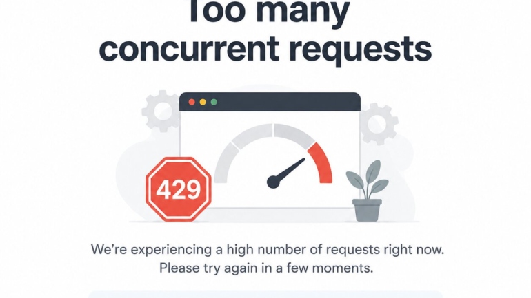 too many concurrent requests chatgpt