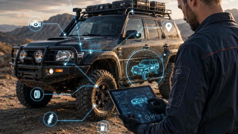 4x4 ai assisted telematics ramechaniq​
