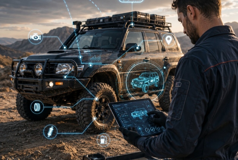 4x4 ai assisted telematics ramechaniq​