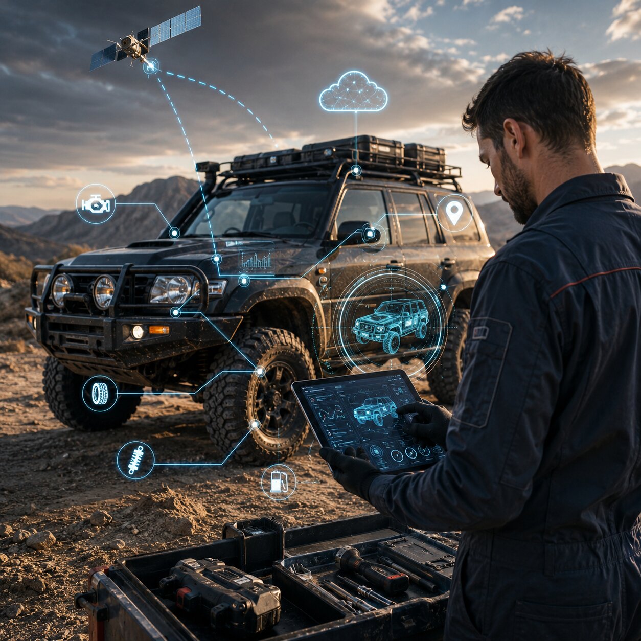 4x4 ai assisted telematics ramechaniq​