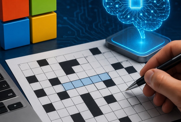 microsoft ai tool crossword clue