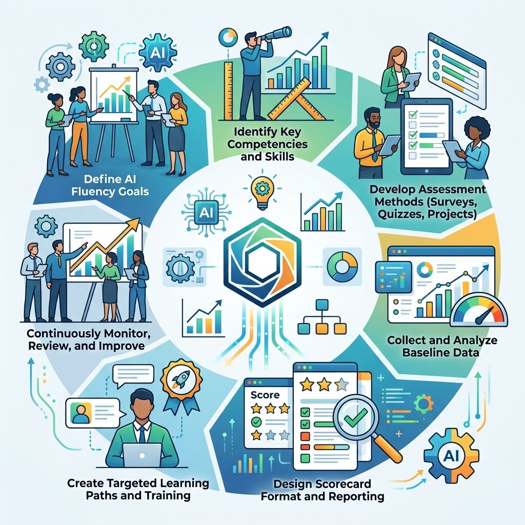 how to build an ai fluency scorecard for my organization